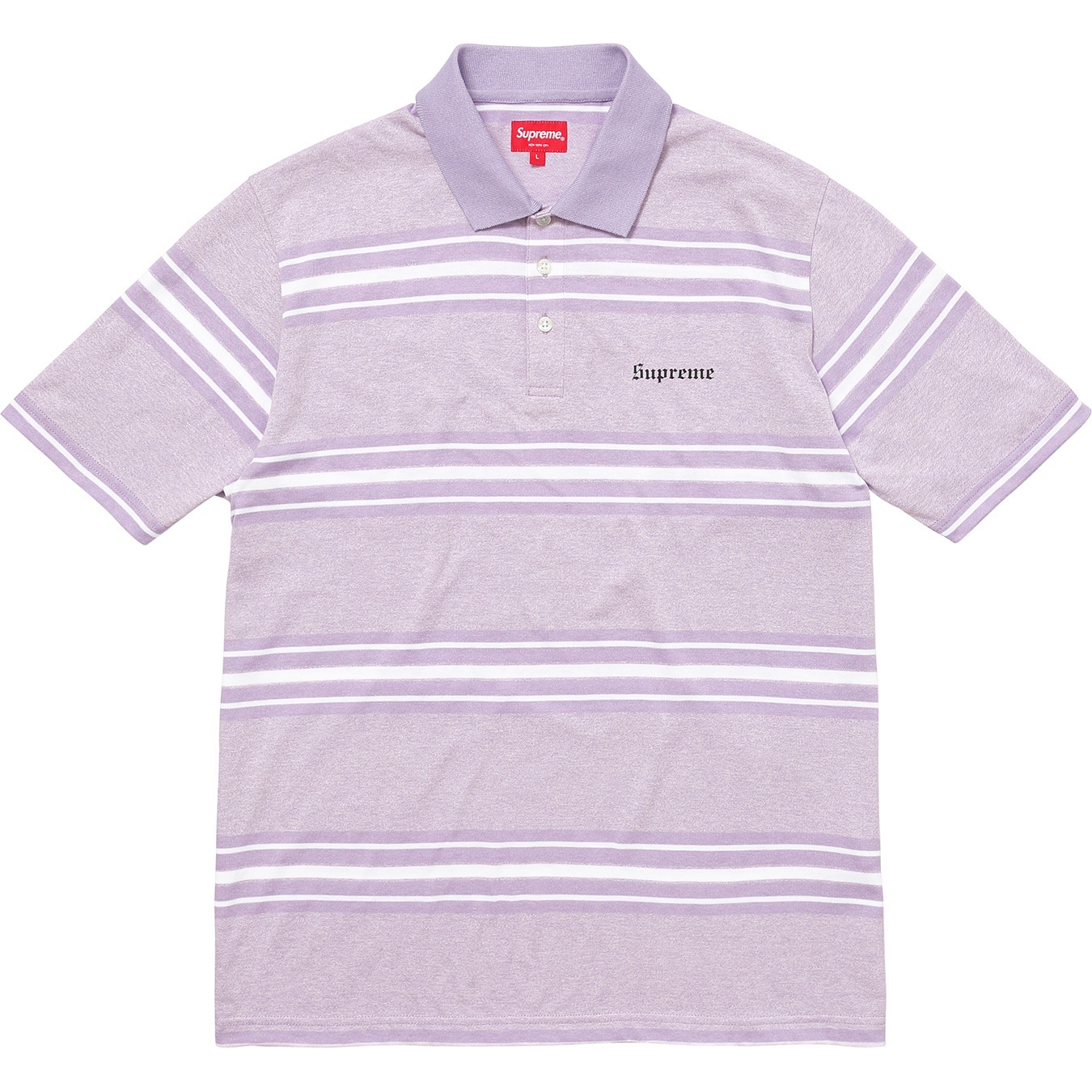 Heather Stripe Polo view 3